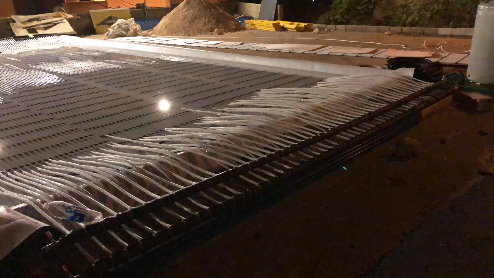 Ice rink pipe grid installed by GSAT, photo 4