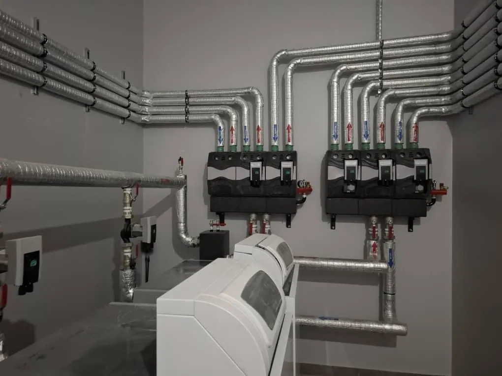 Floor heating, Villa I., photo 5
